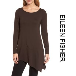 Eileen Fisher • Lightweight Viscose Jersey Tunic